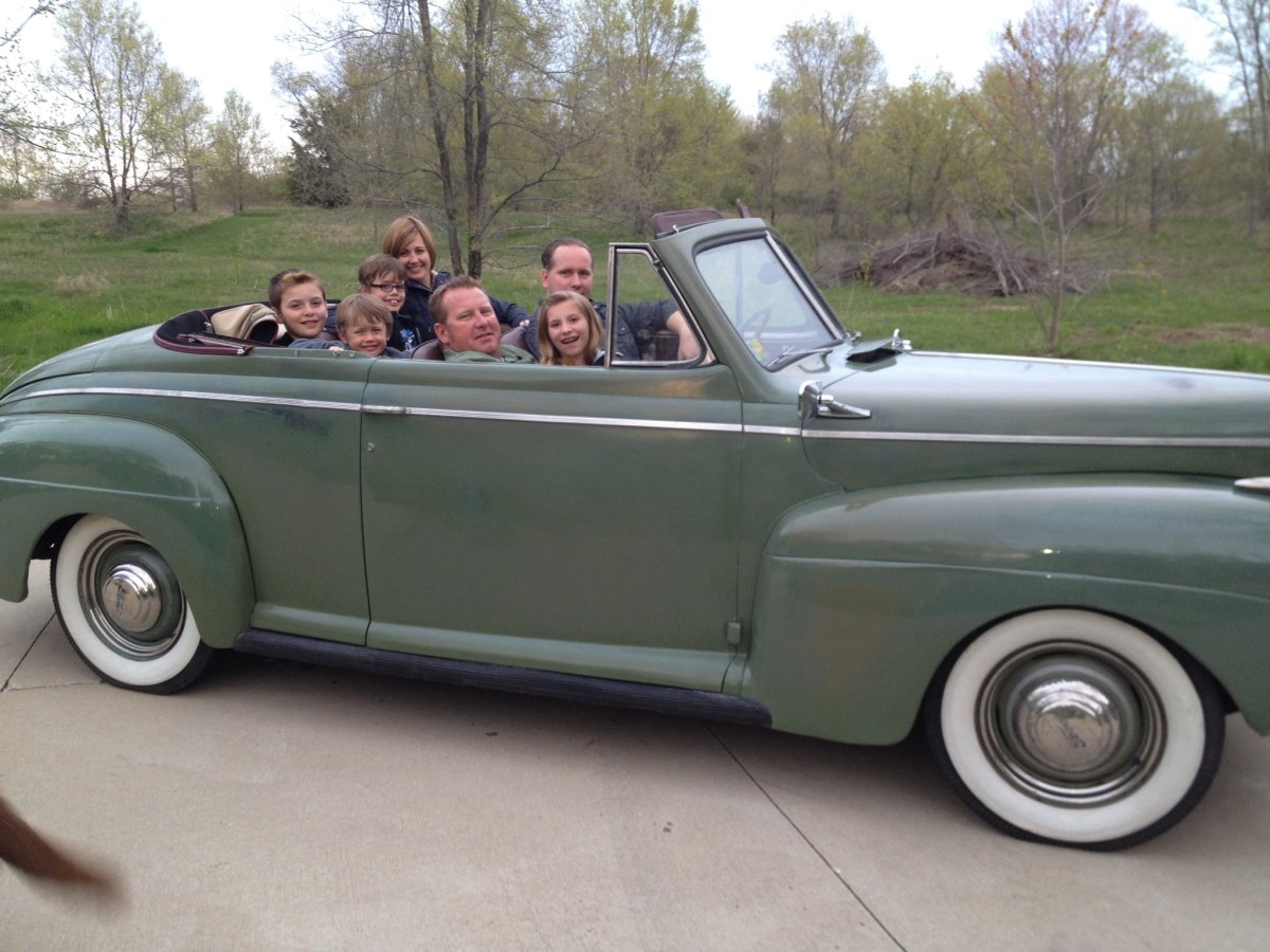 1942 Ford super Deluxe Convertible