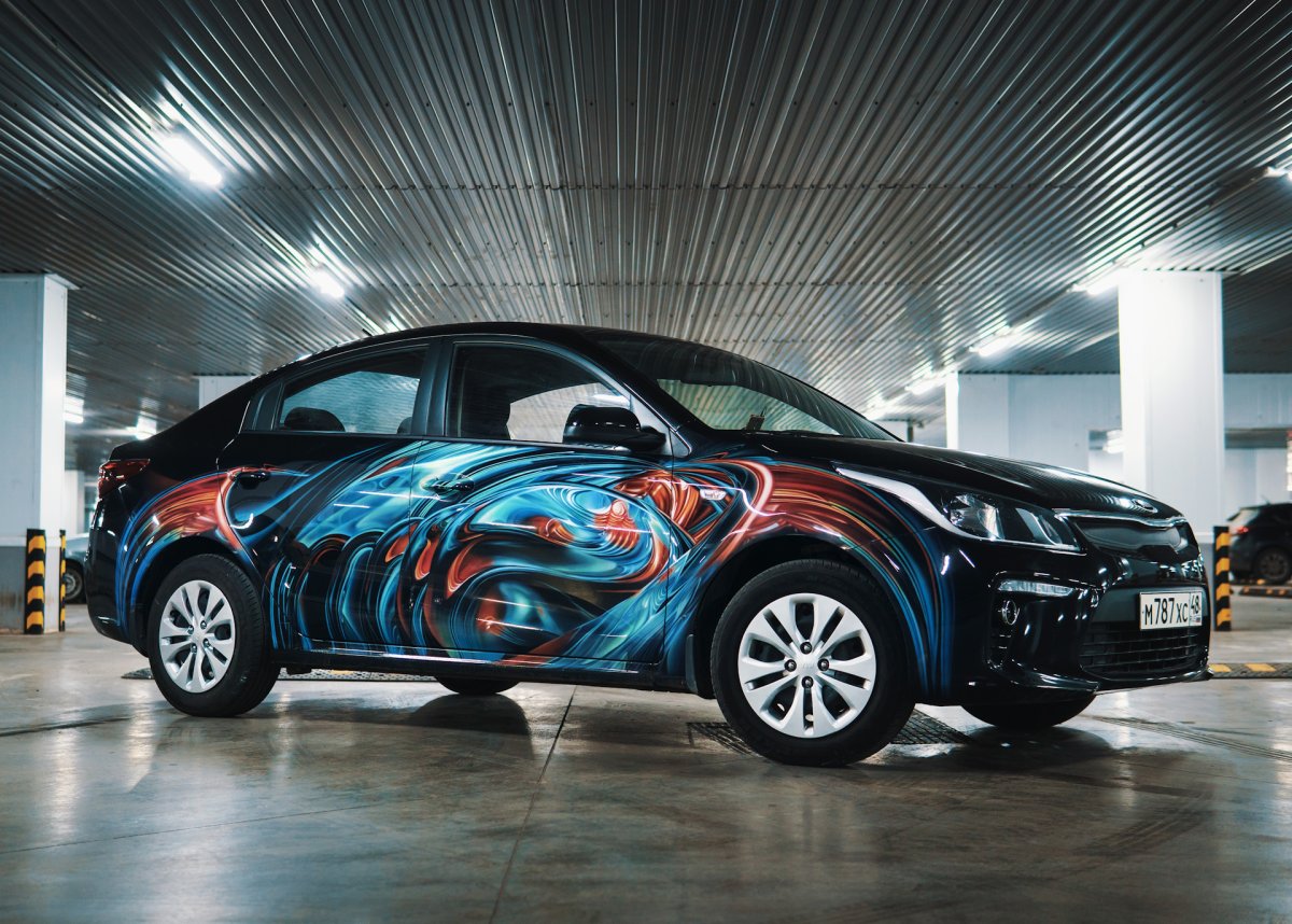 Винил Kia Rio 4