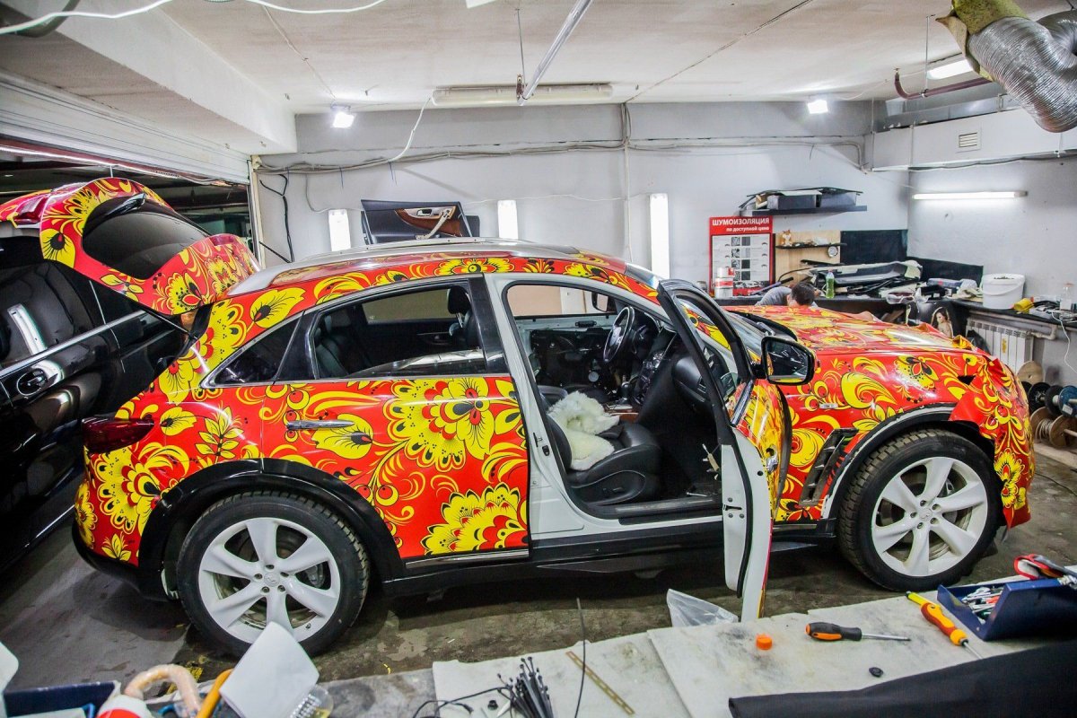 Оклейка Infiniti fx37
