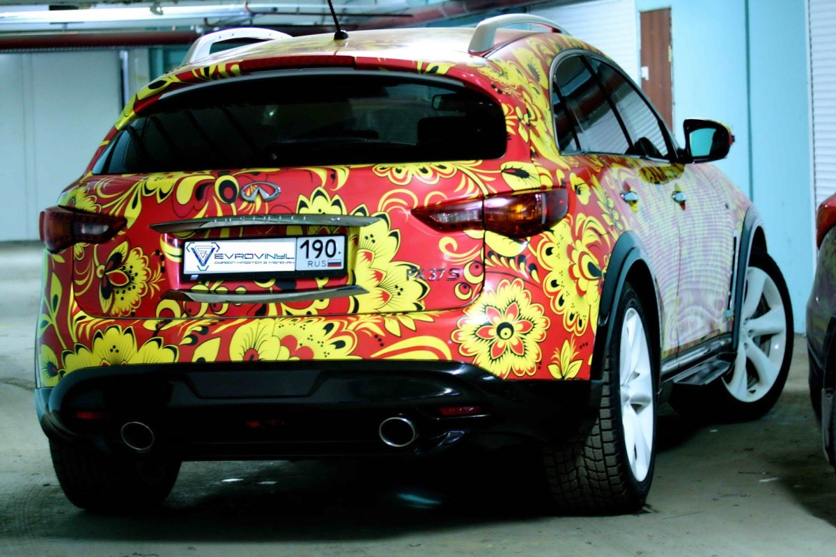 Infiniti FX камуфляж