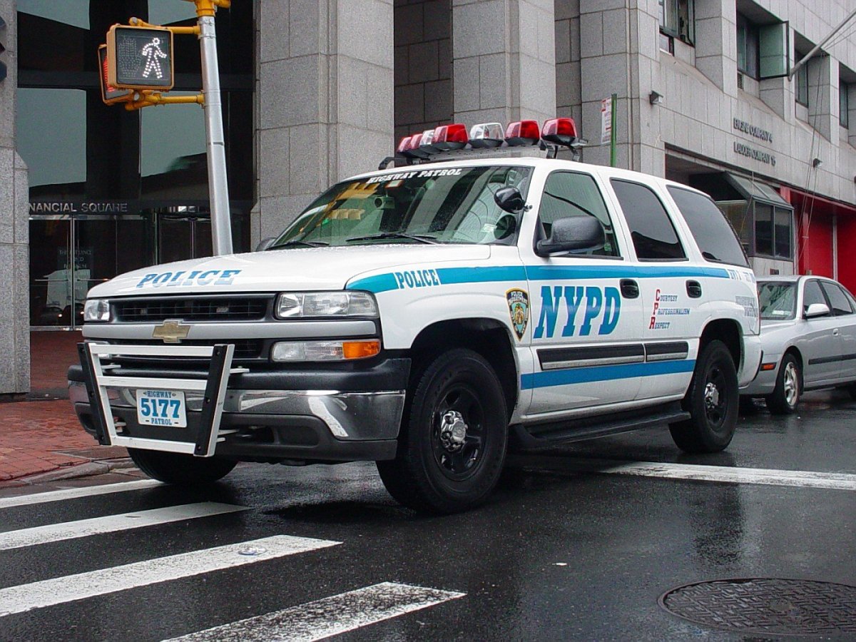 Chevrolet Tahoe NYPD Police 2015