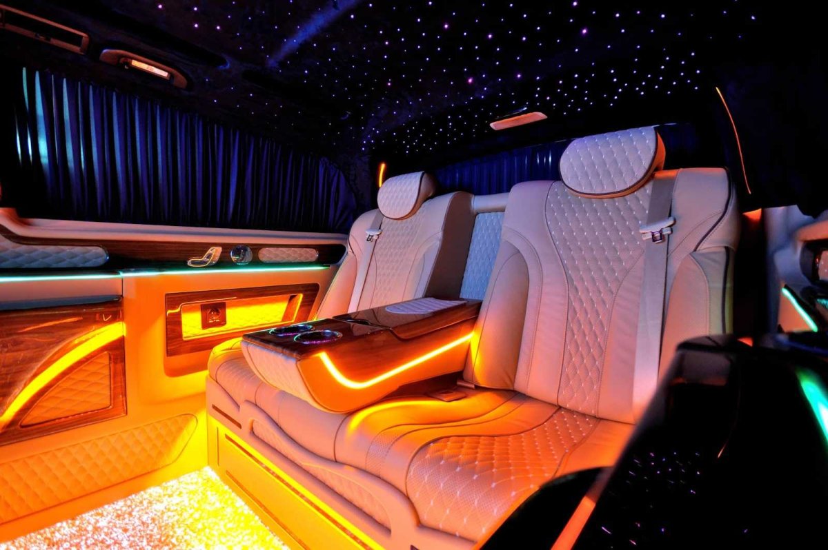 VIP микроавтобус Mercedes Special Wi-Fi с звездным небом
