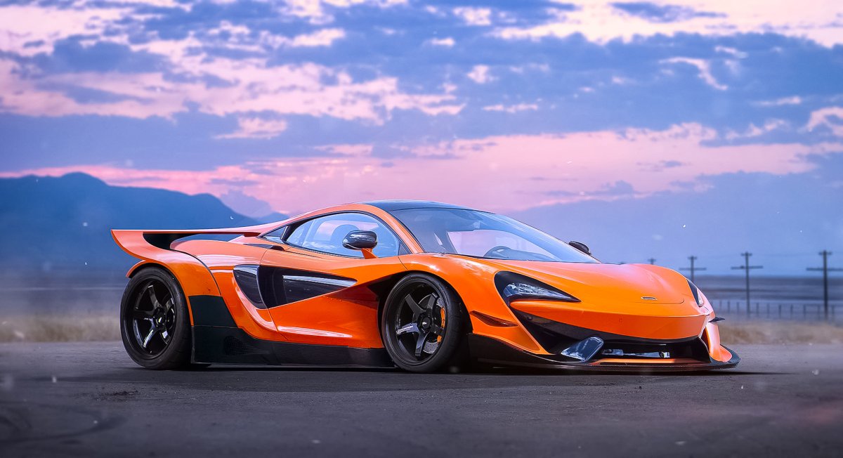 MCLAREN 570s Orange
