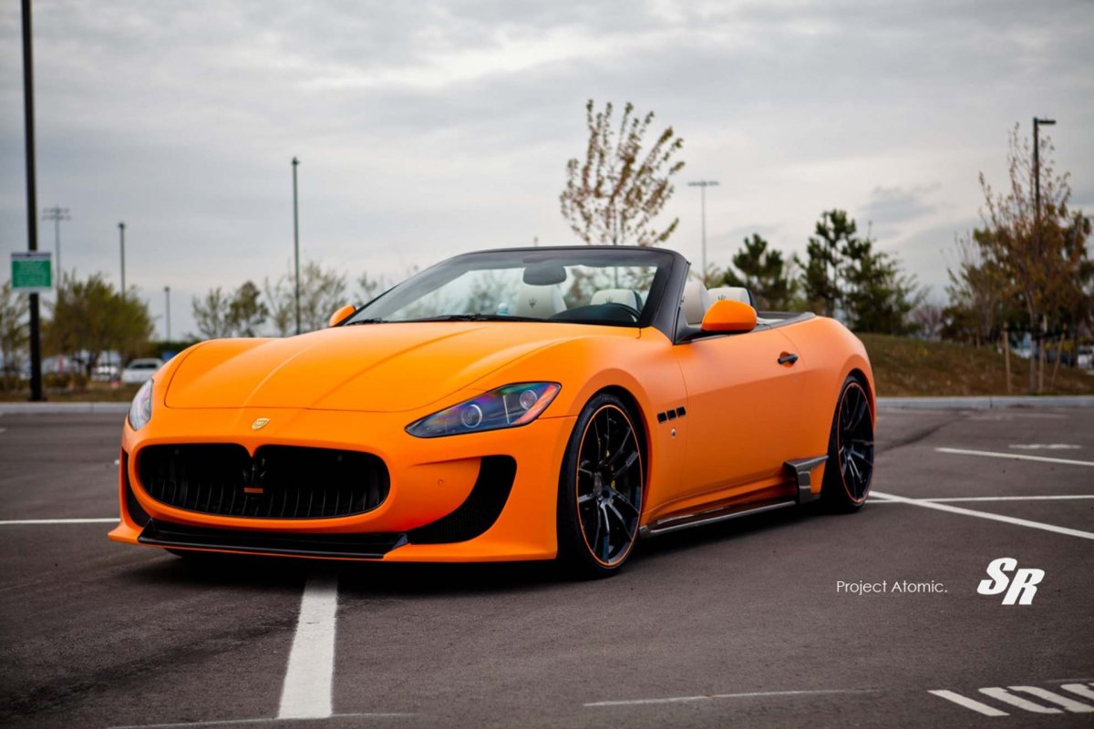 Maserati GRANTURISMO оранжевый