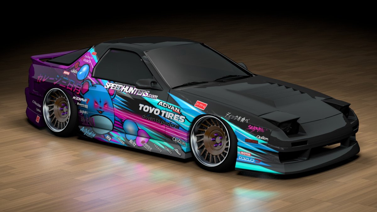 Mazda RX 7 FC livery