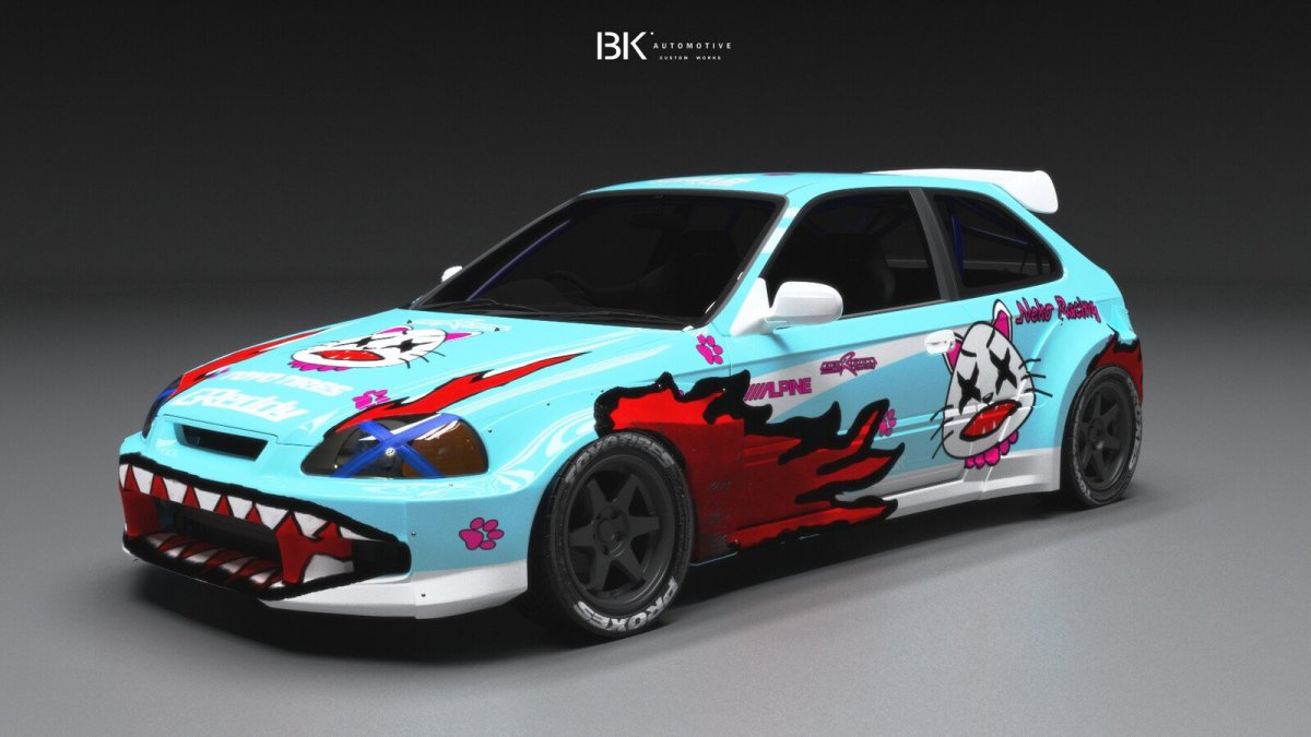 Honda Civic ek9 Vinyl