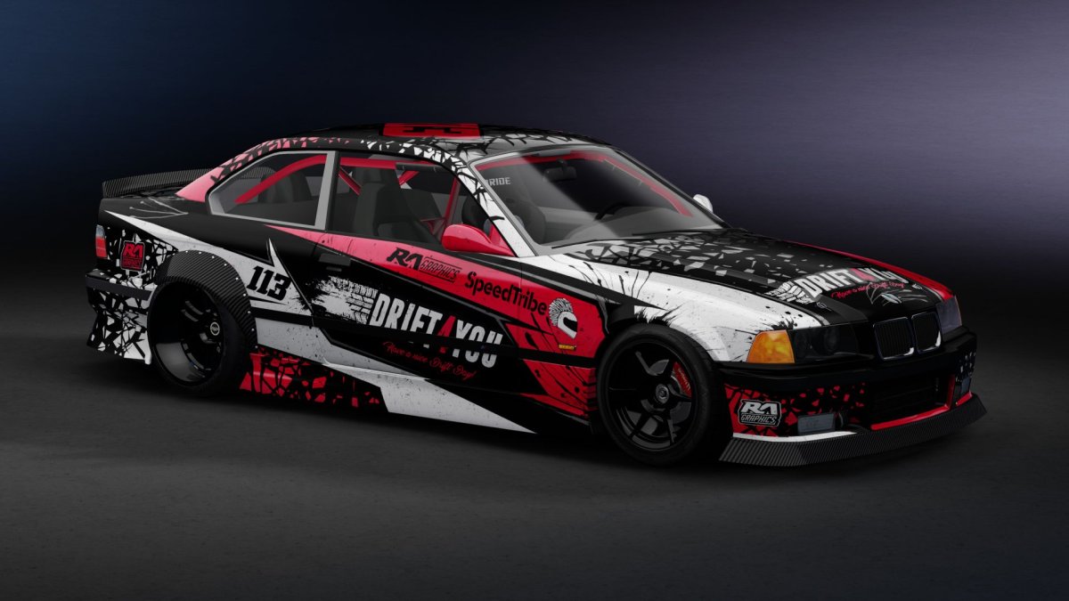 BMW e36 Drift livery