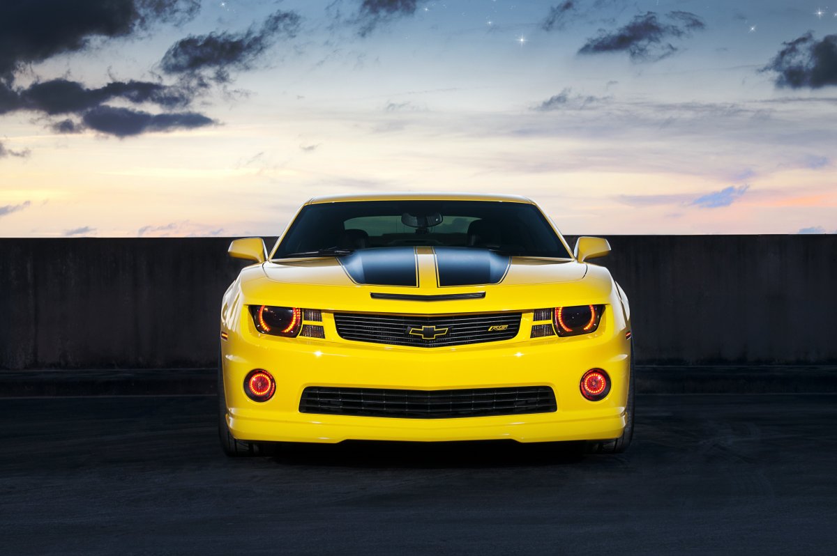 Chevrolet Chevelle желтая