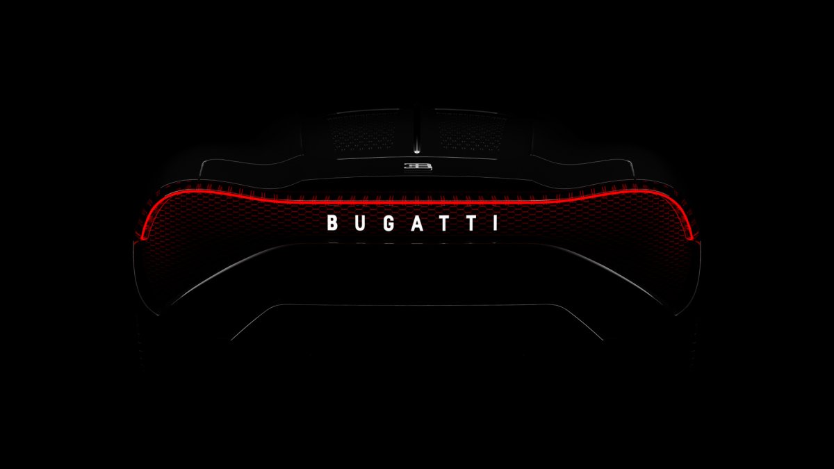 Bugatti la voiture noire обои