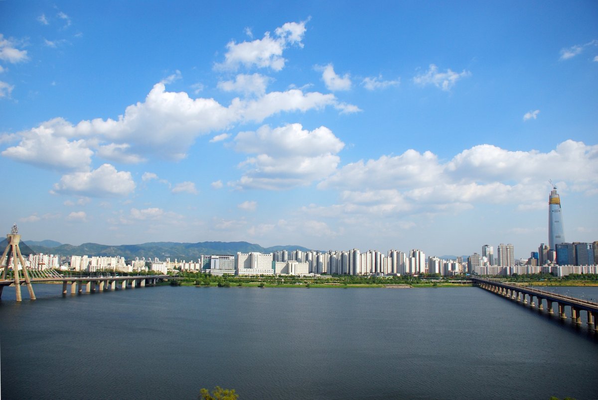 Река Ханган в Сеуле