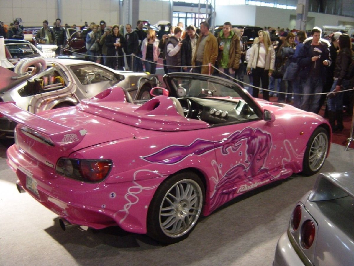 Honda s2000 розовая