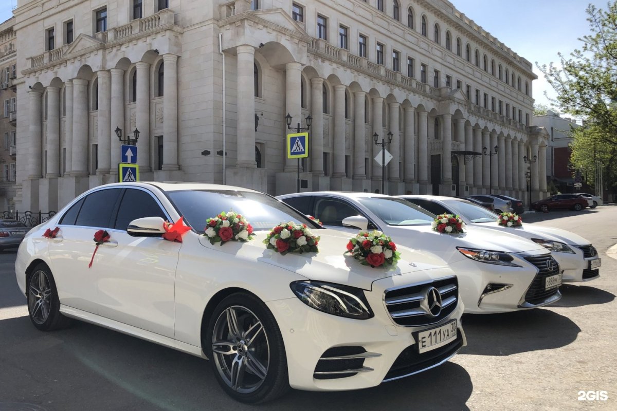 Кортеж на свадьбу БМВ
