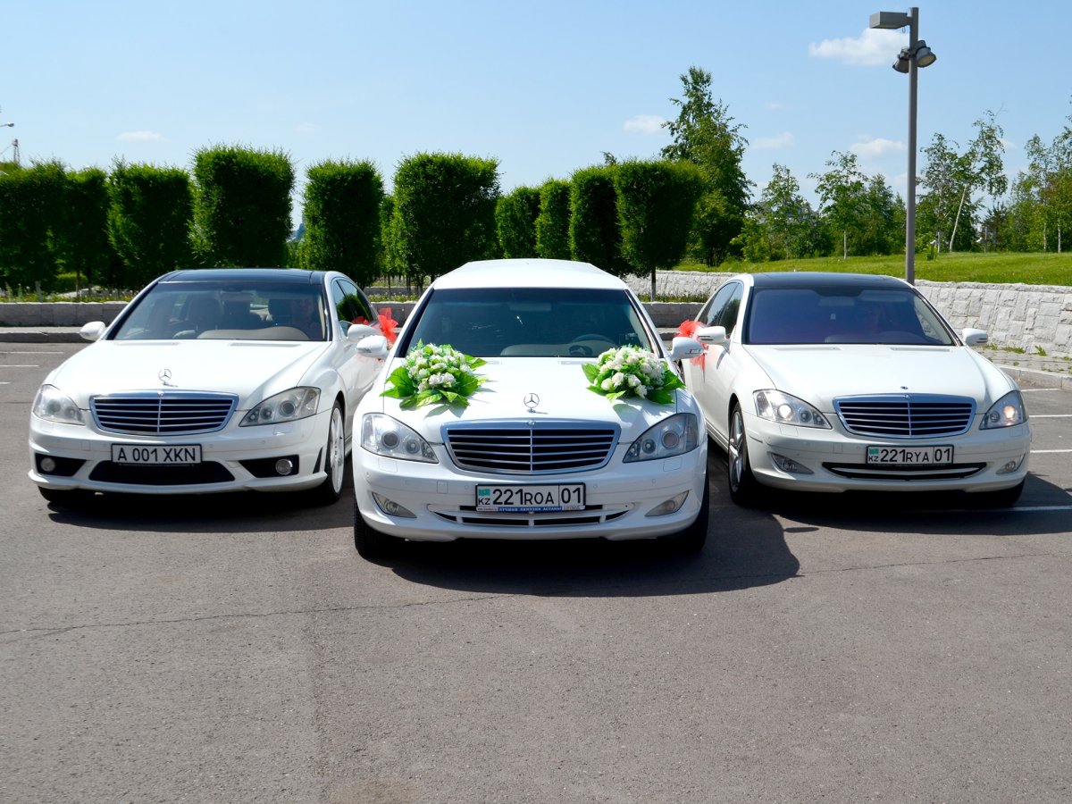 Мерседес w140 свадебный