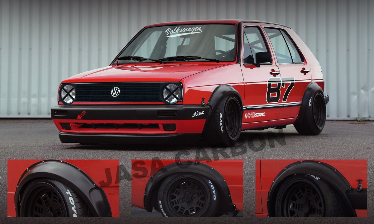 Golf mk2 фендера