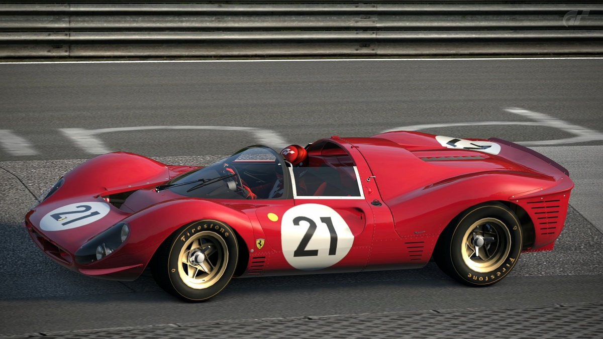 Ferrari 330 p4 Side