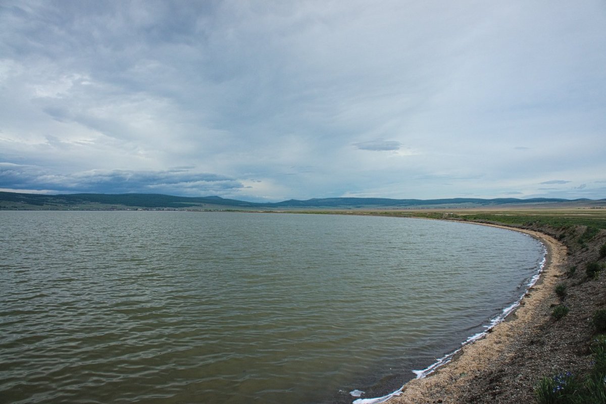 Чёрное озеро Хакасия