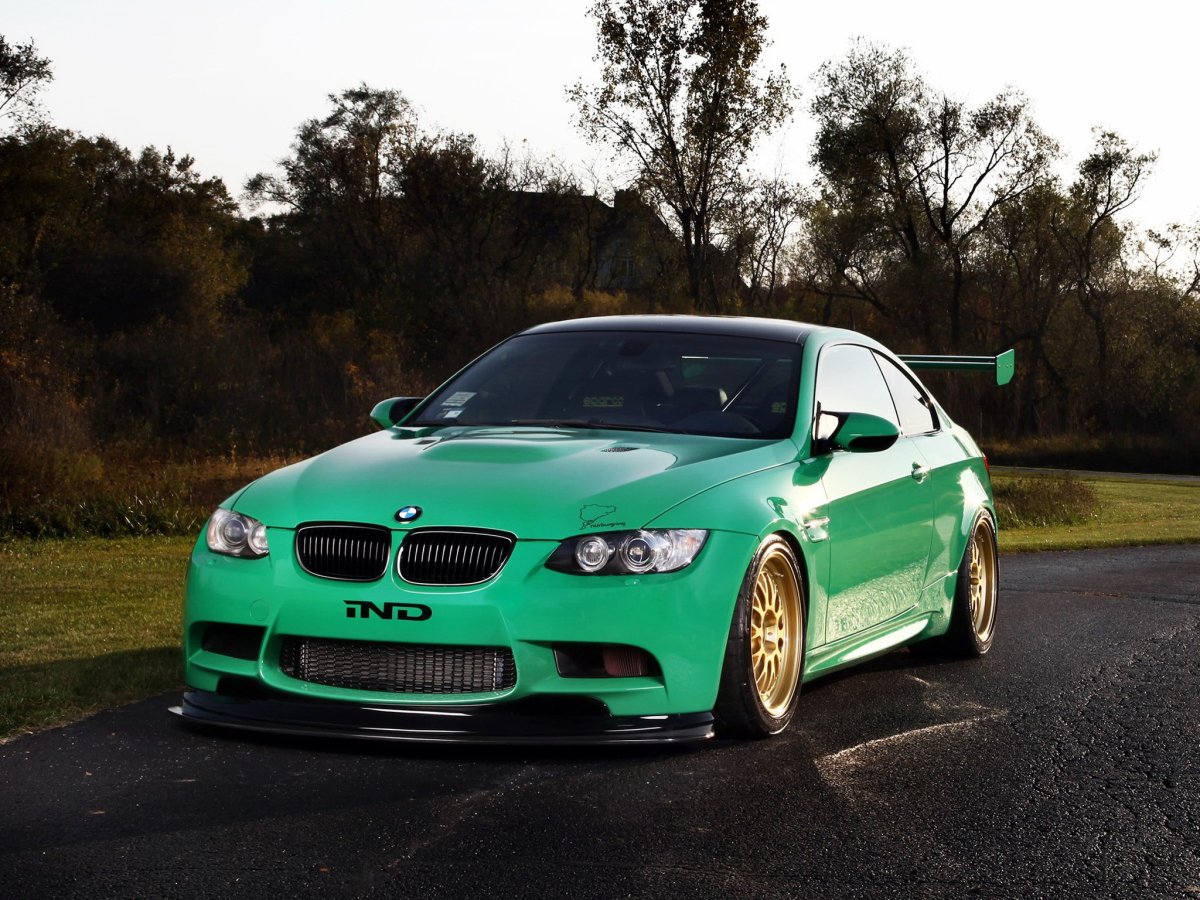 BMW e92 Green