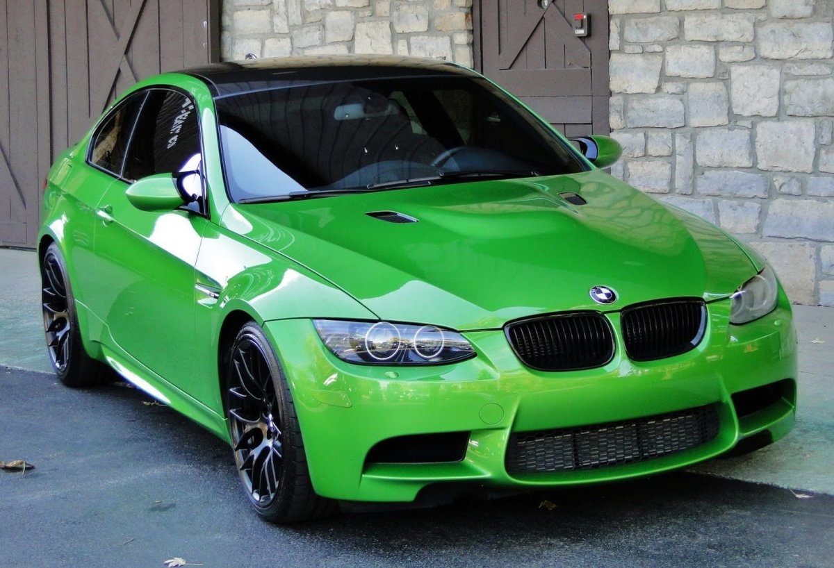 BMW m3 Green