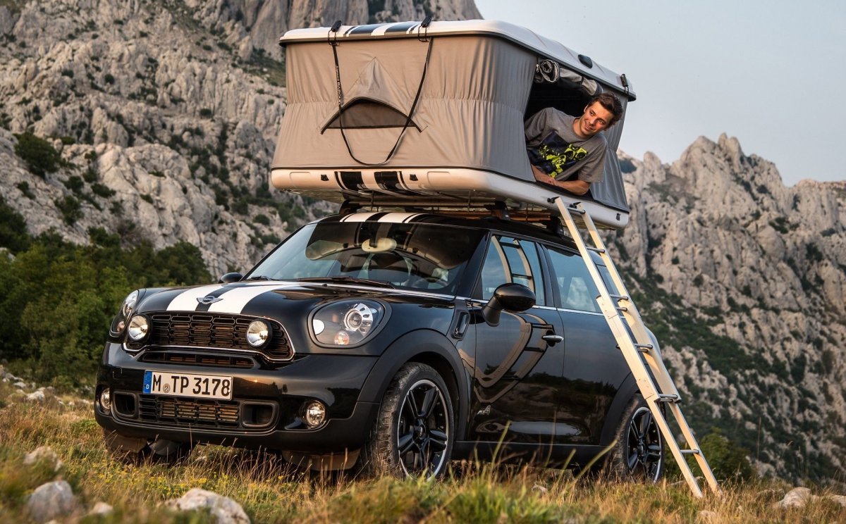 Mini Cooper Camper