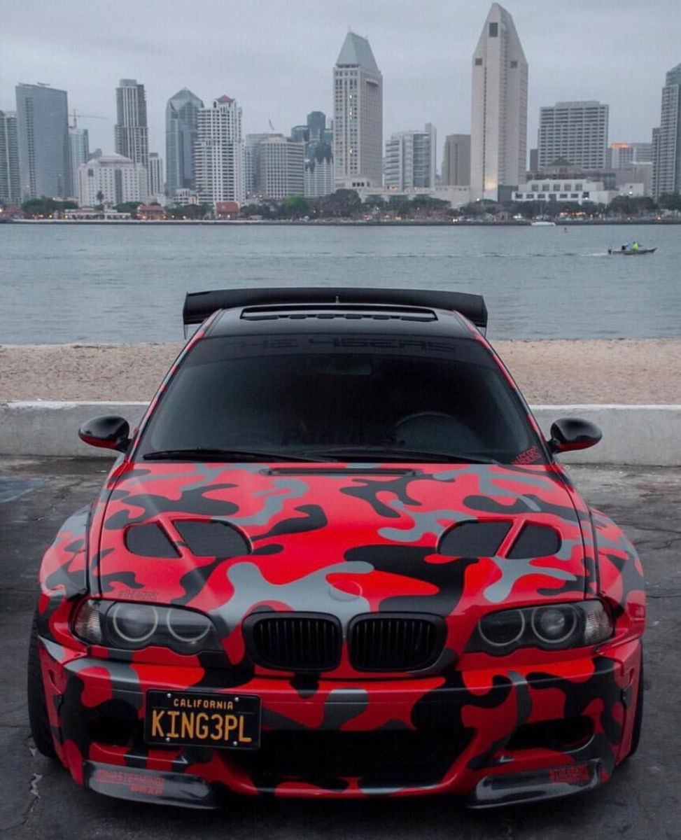 BMW e46 камуфляж