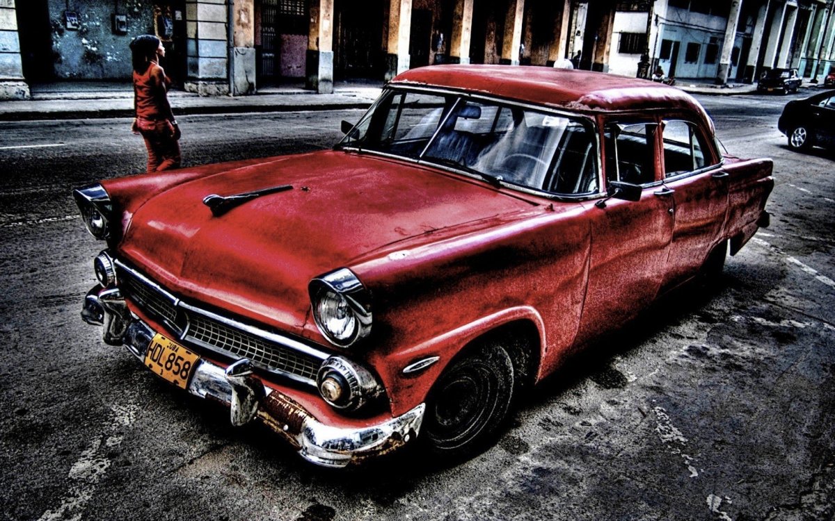 Старые автомобили