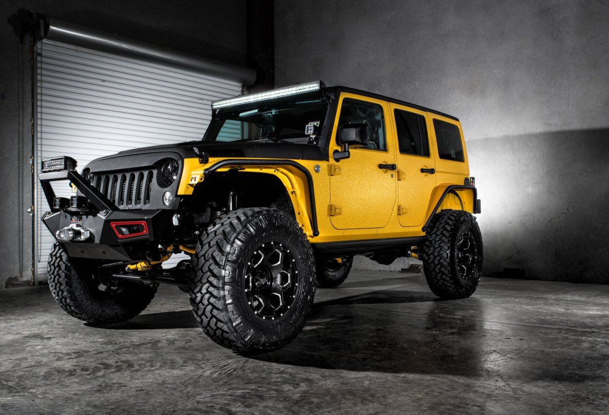 Jeep Wrangler Rubicon Yellow