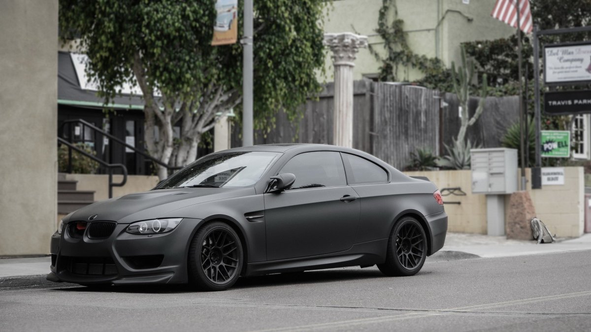 BMW e92 m3 Black Matte