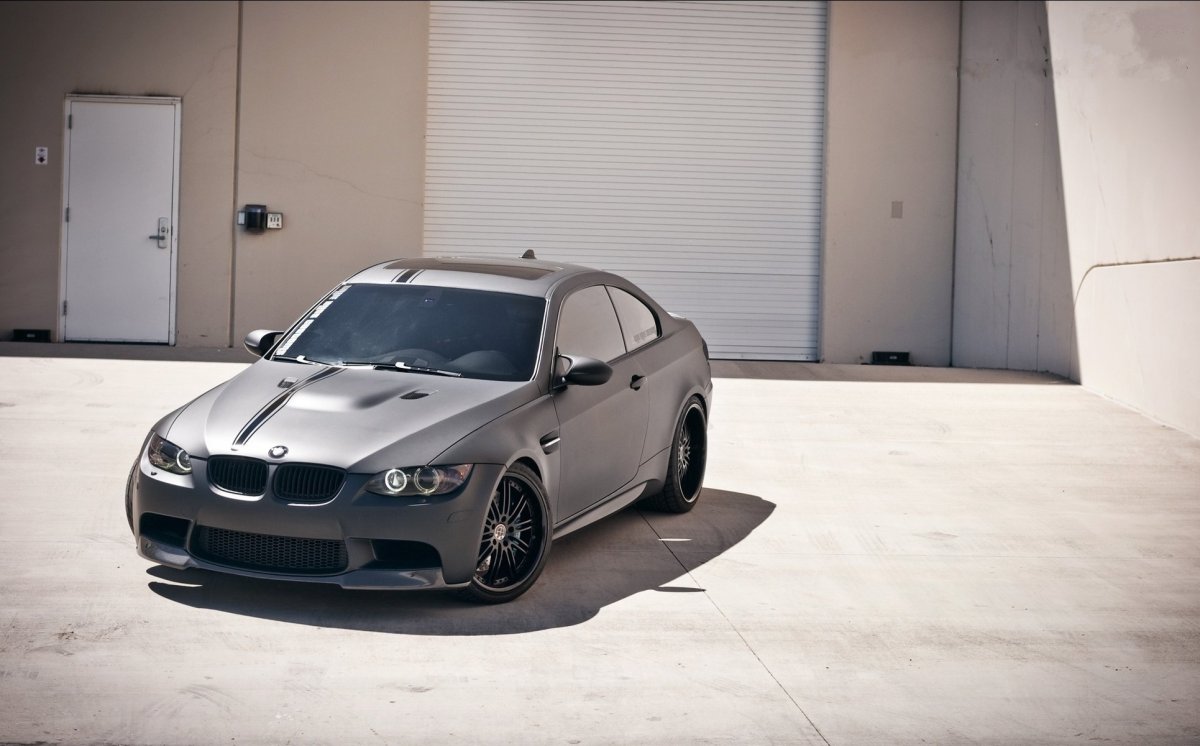 BMW e92 m3 Black Matte