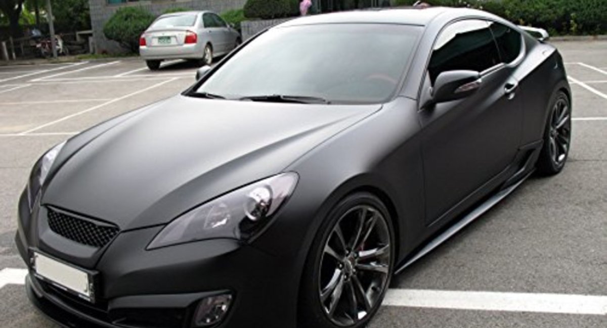 Хендай Генезис купе серая