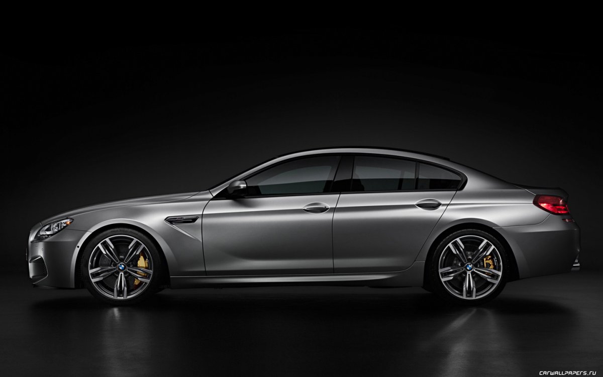BMW m6 Gran Coupe сбоку