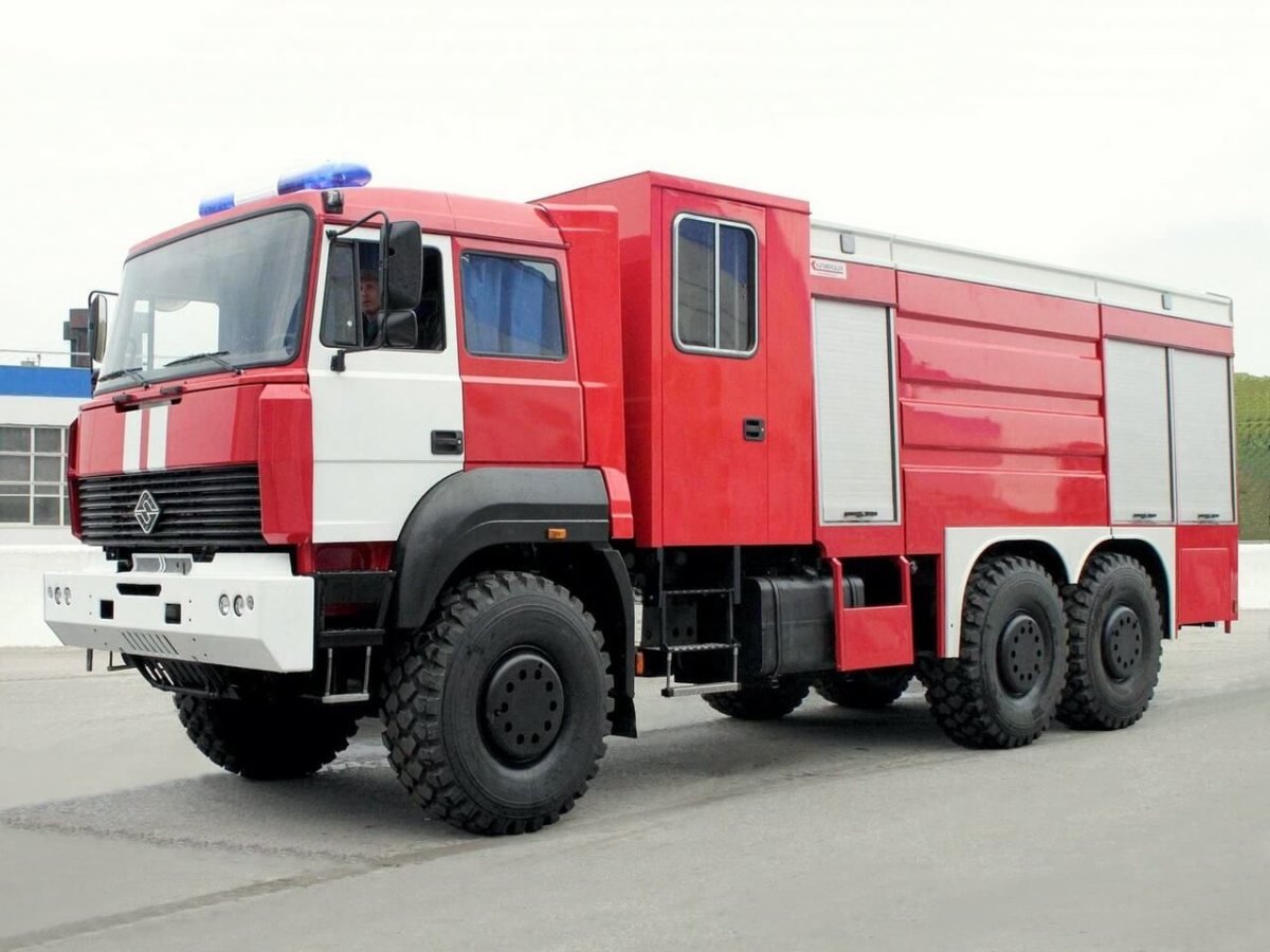 Урал 6370 пожарный