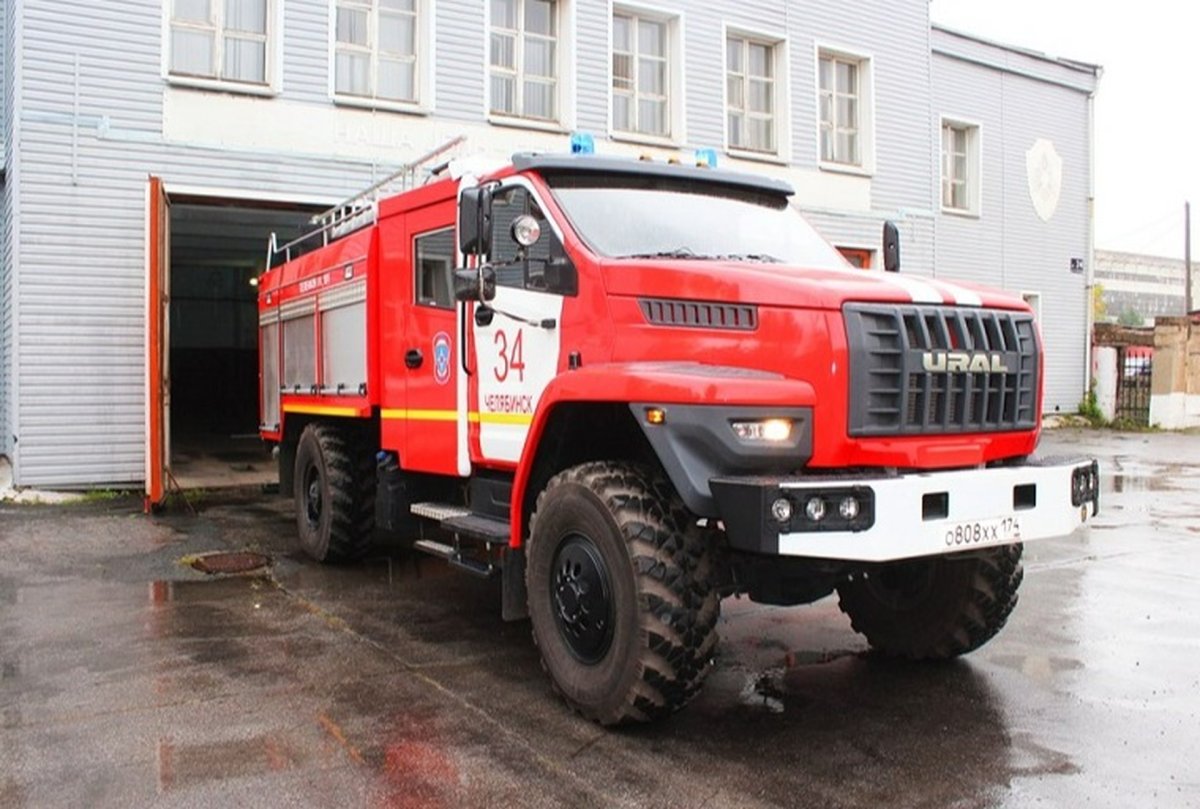 Урал Некст пожарный автомобиль