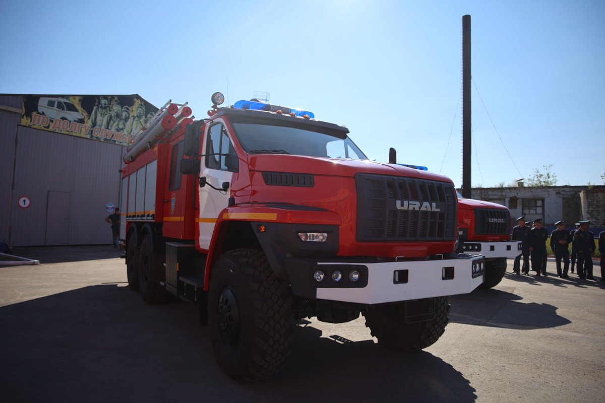 Новый пожарный Урал Некст