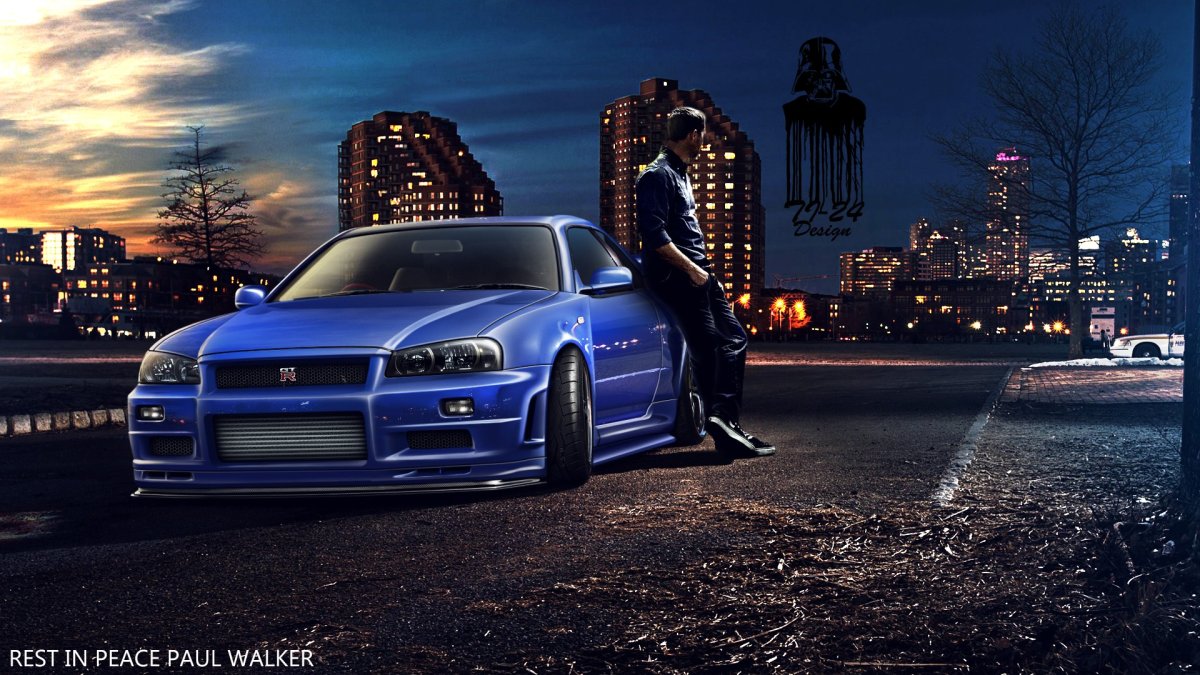 Nissan Skyline r34 Paul Walker