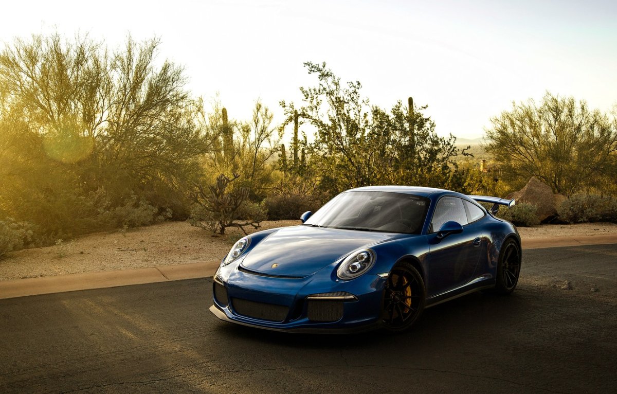 Porsche 911 gt3 Blue