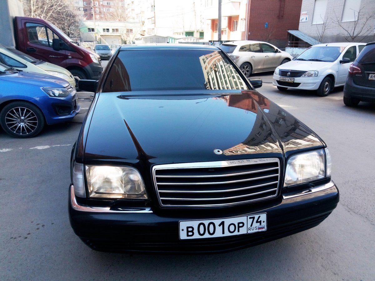 Мерседес w140 тонированный
