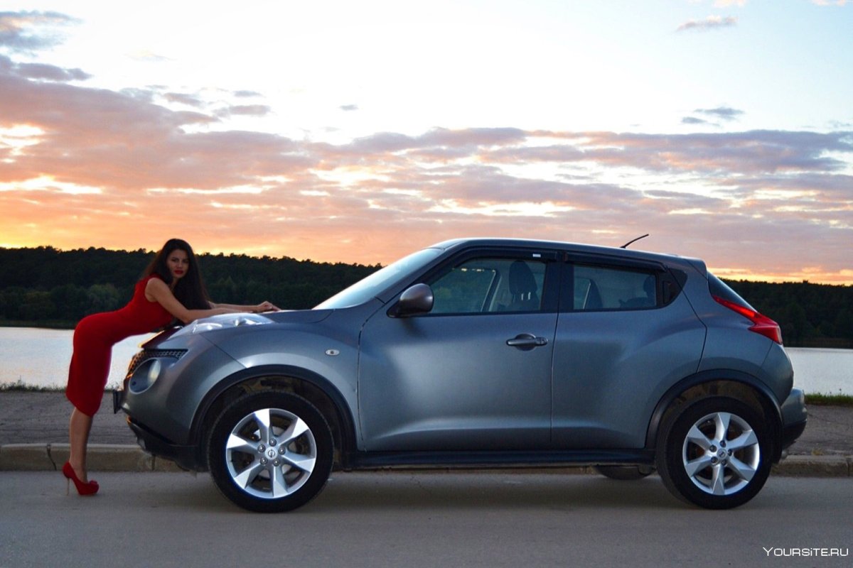 Nissan Juke 2014 фиолетовый
