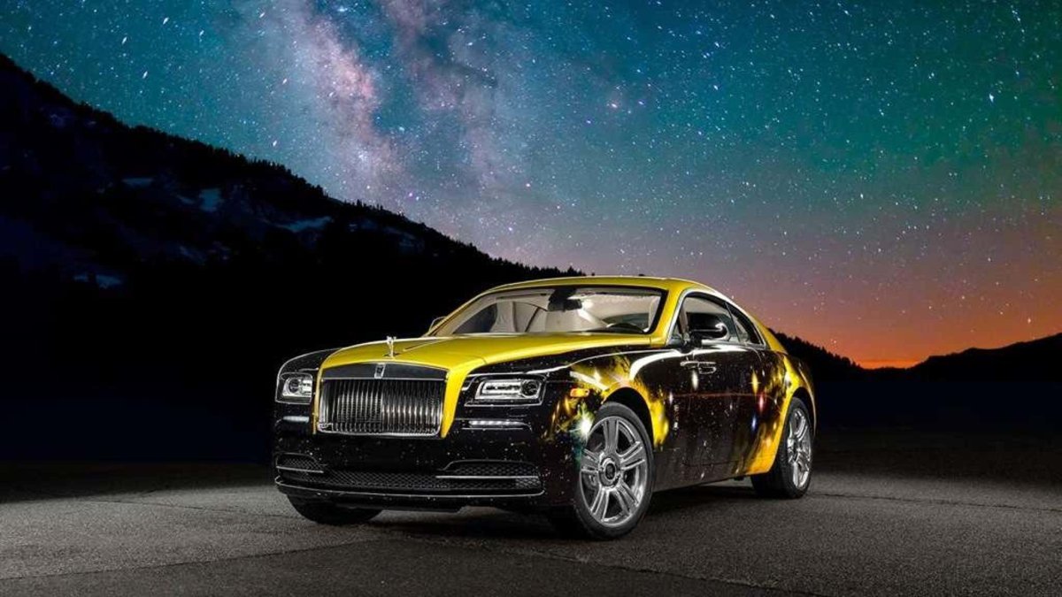 Rolls Royce Wraith звёзды