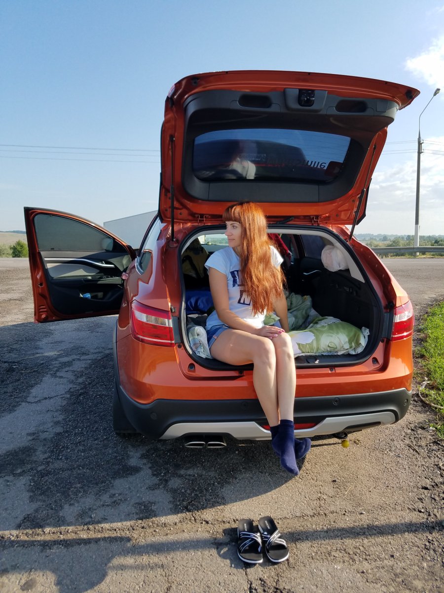 Спальное место в Лада Веста св