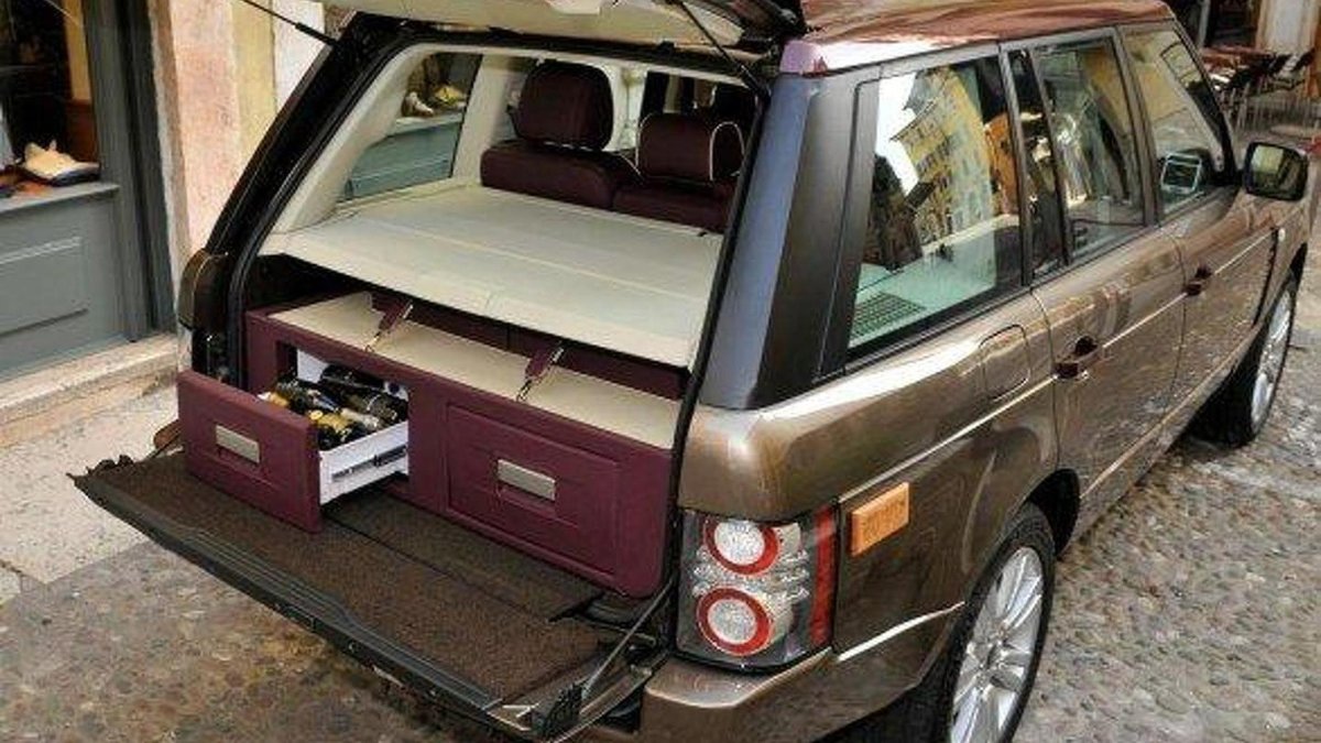 Range Rover l322 багажник