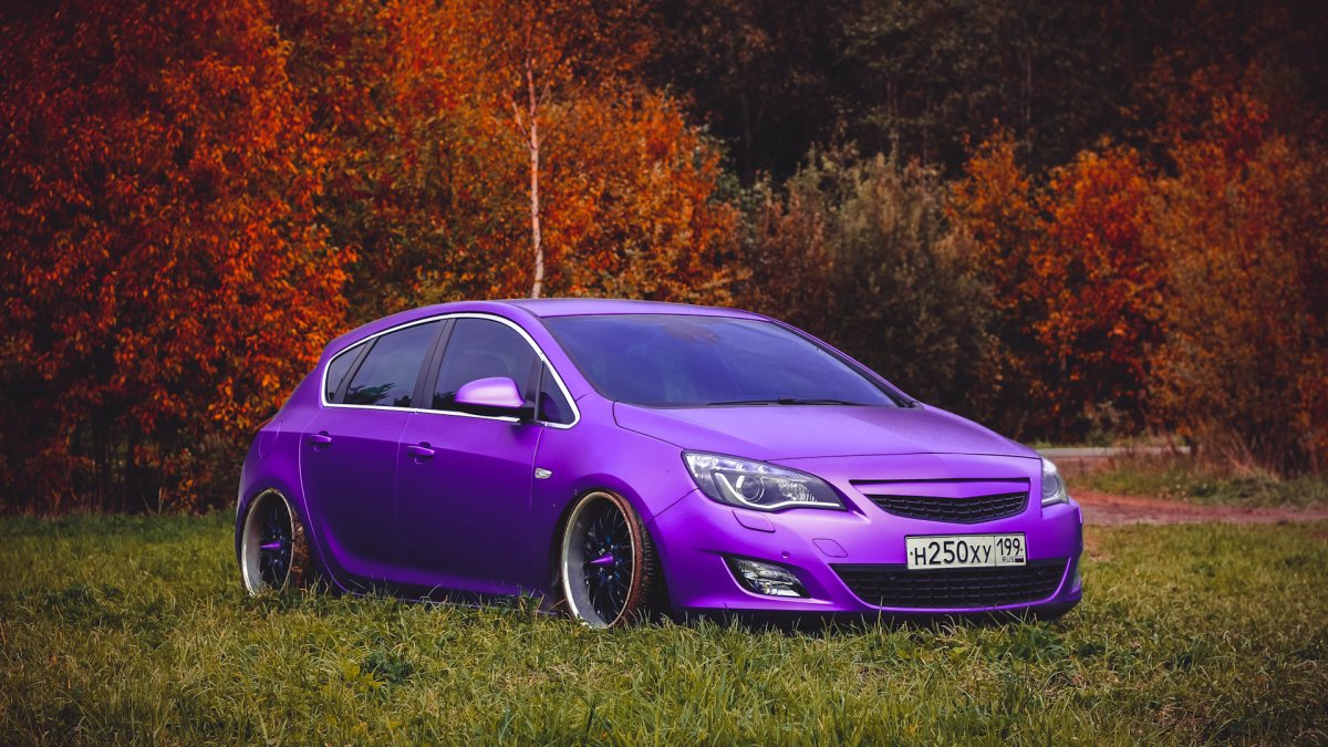 Opel Astra j 2010 stance