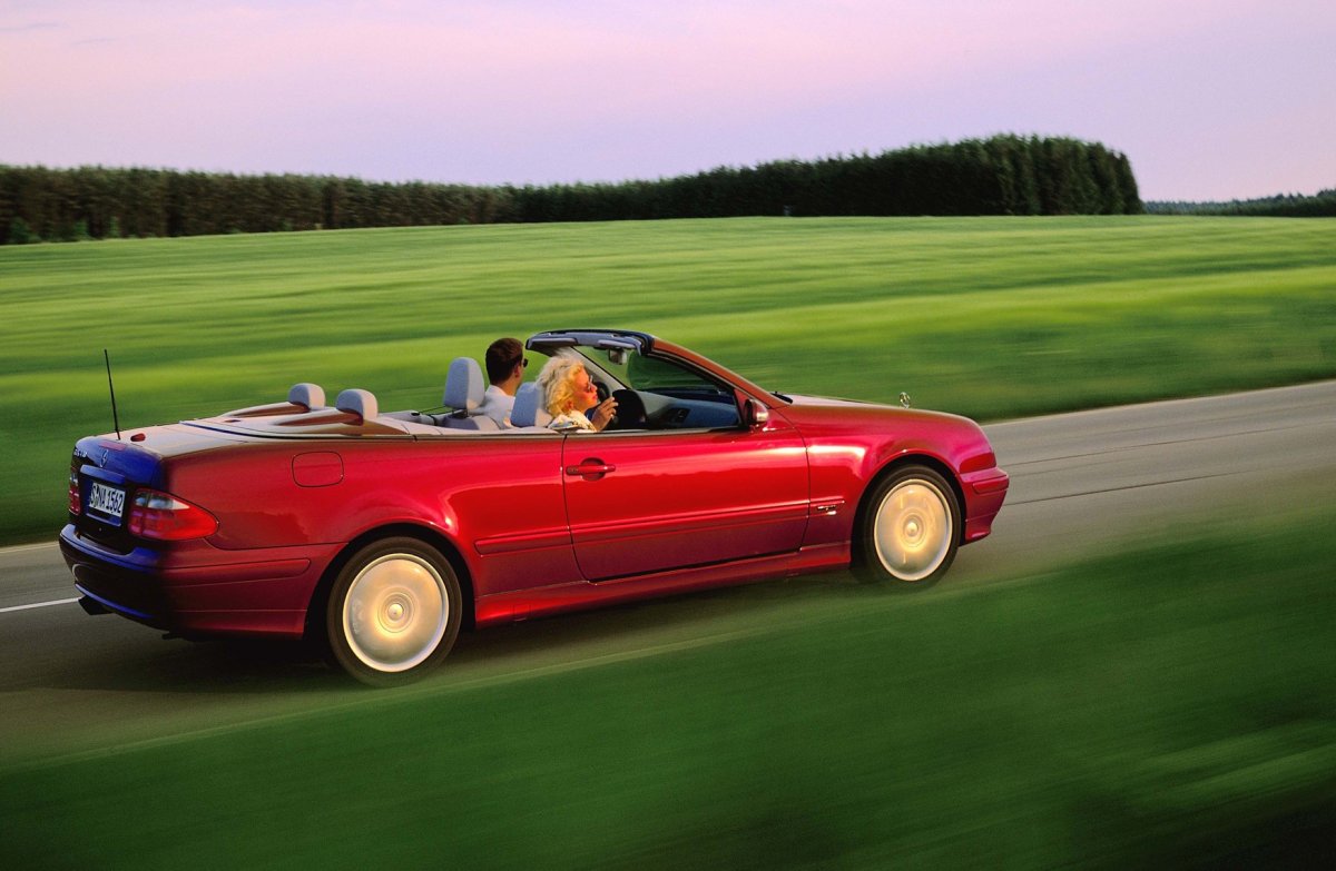 Mercedes кабриолет 1998