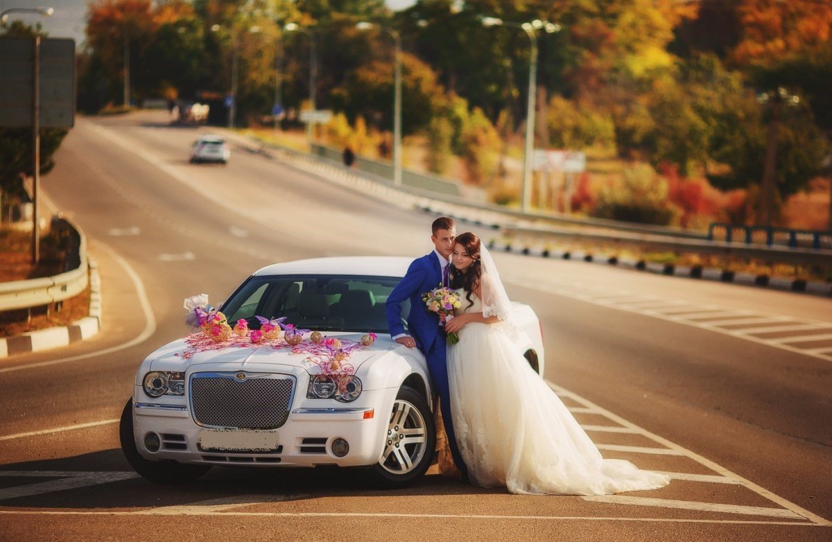 Машина жениха и невесты