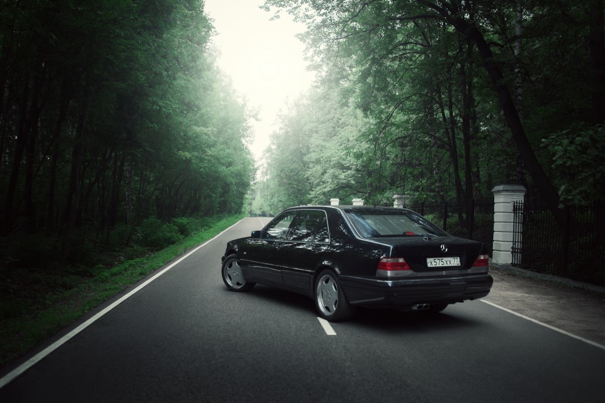 Mercedes w140 4к