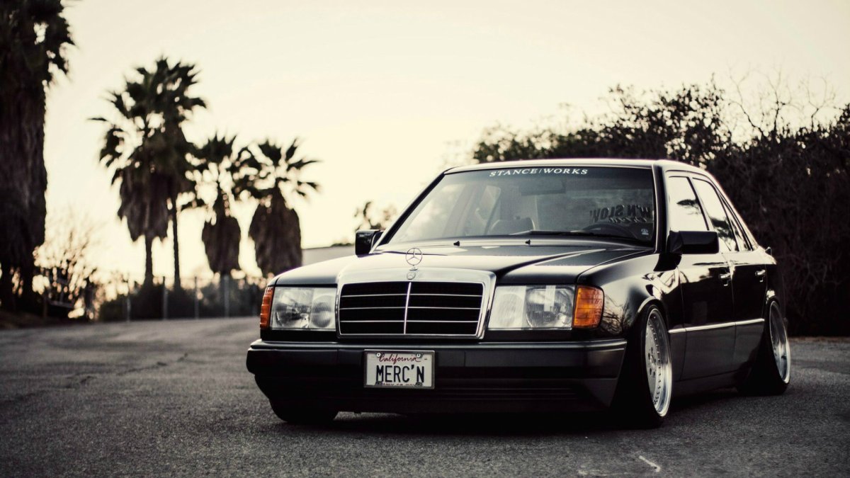 W124 стэнс