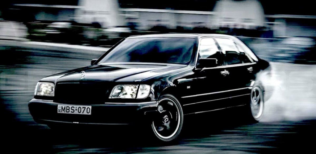 Mercedes Benz w140 s600 Бандитский