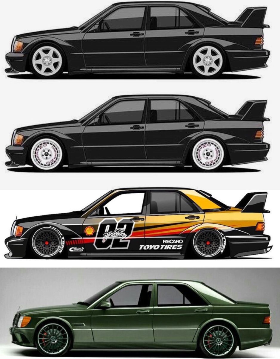 W201 livery