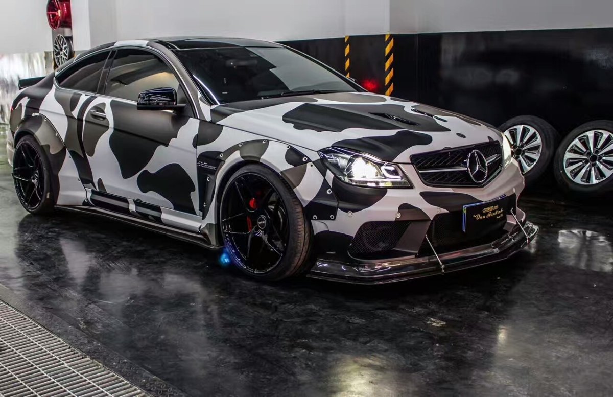 Mercedes Benz c63 w204 AMG винил