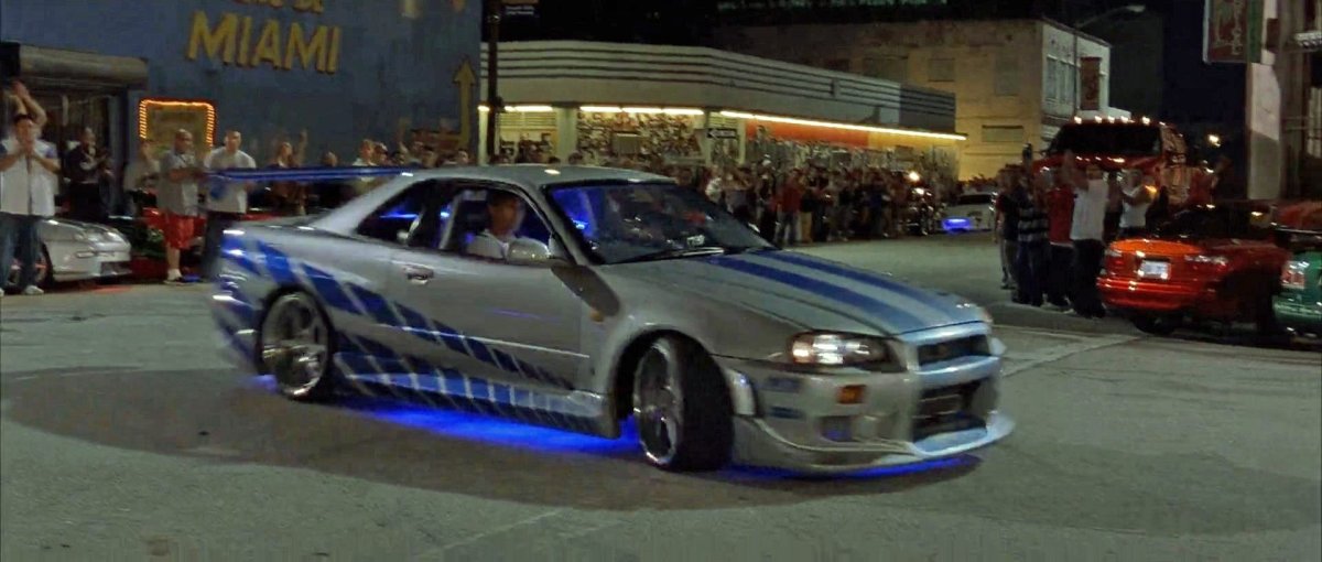 Nissan Skyline r34 Форсаж 2