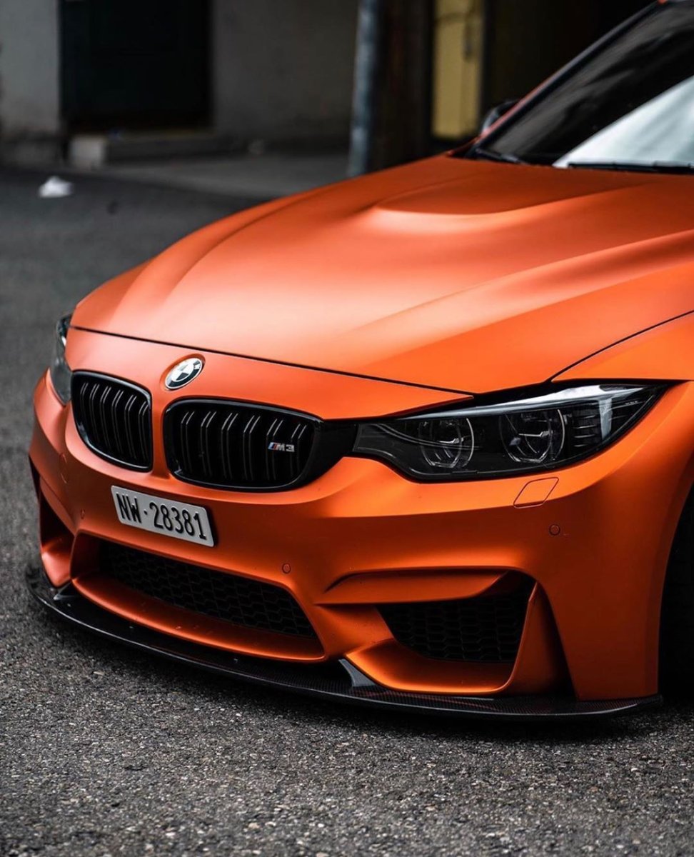 BMW m3 f80 Orange